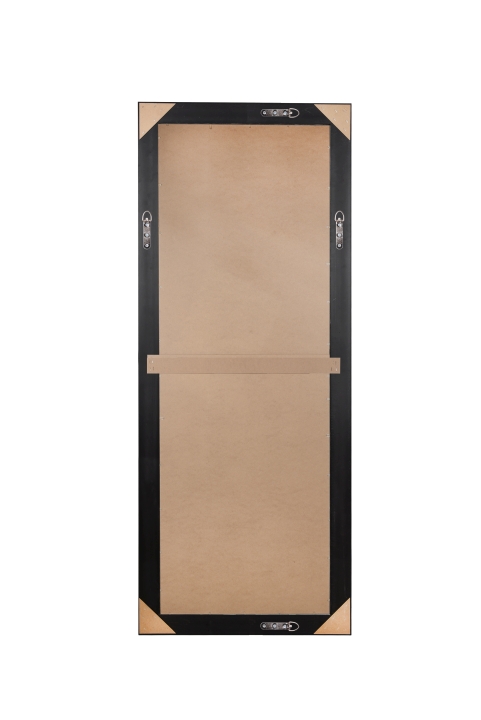 Mirrors & More Spiegel AMY ca. 70x170cm in Farbe Schwarz-Chrom
