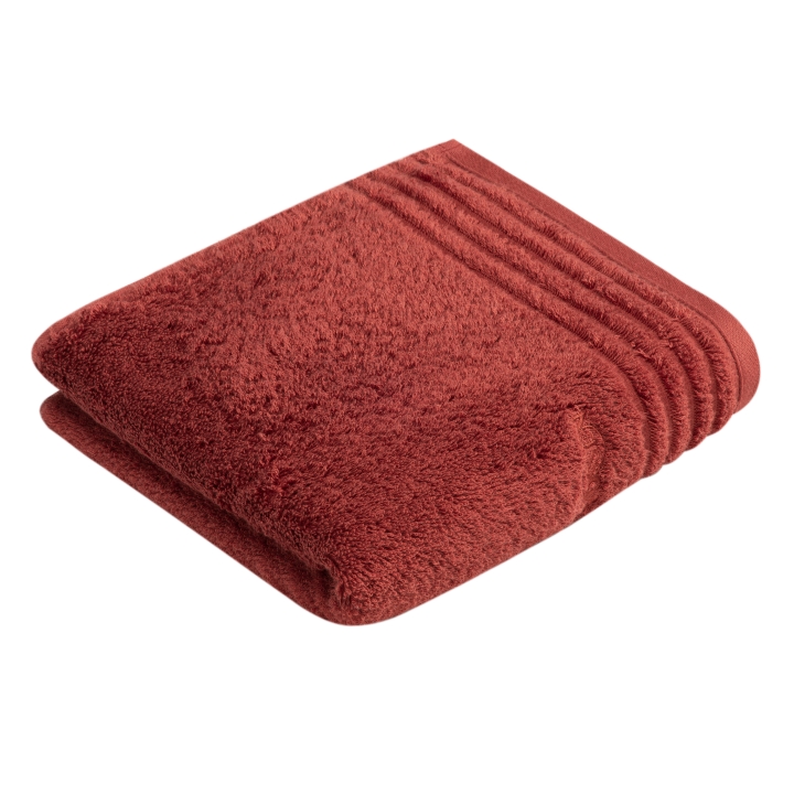 Vossen Handtuch Vienna Style Supersoft ca. 50x100cm in Farbe terra