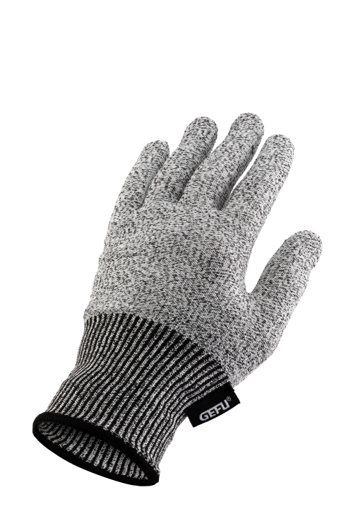 GEFU Schnittschutzhandschuh SECURO in Farbe schwarz/grau