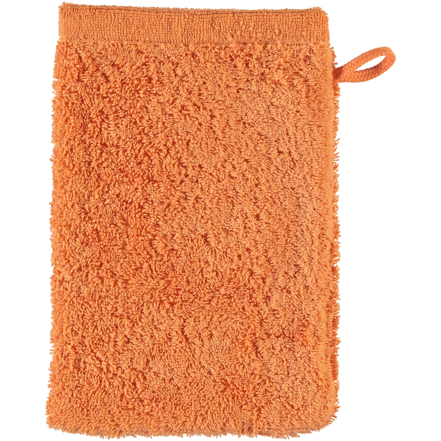 Cawö Waschhandschuh LIFESTYLE 16x22cm in Farbe mandarine