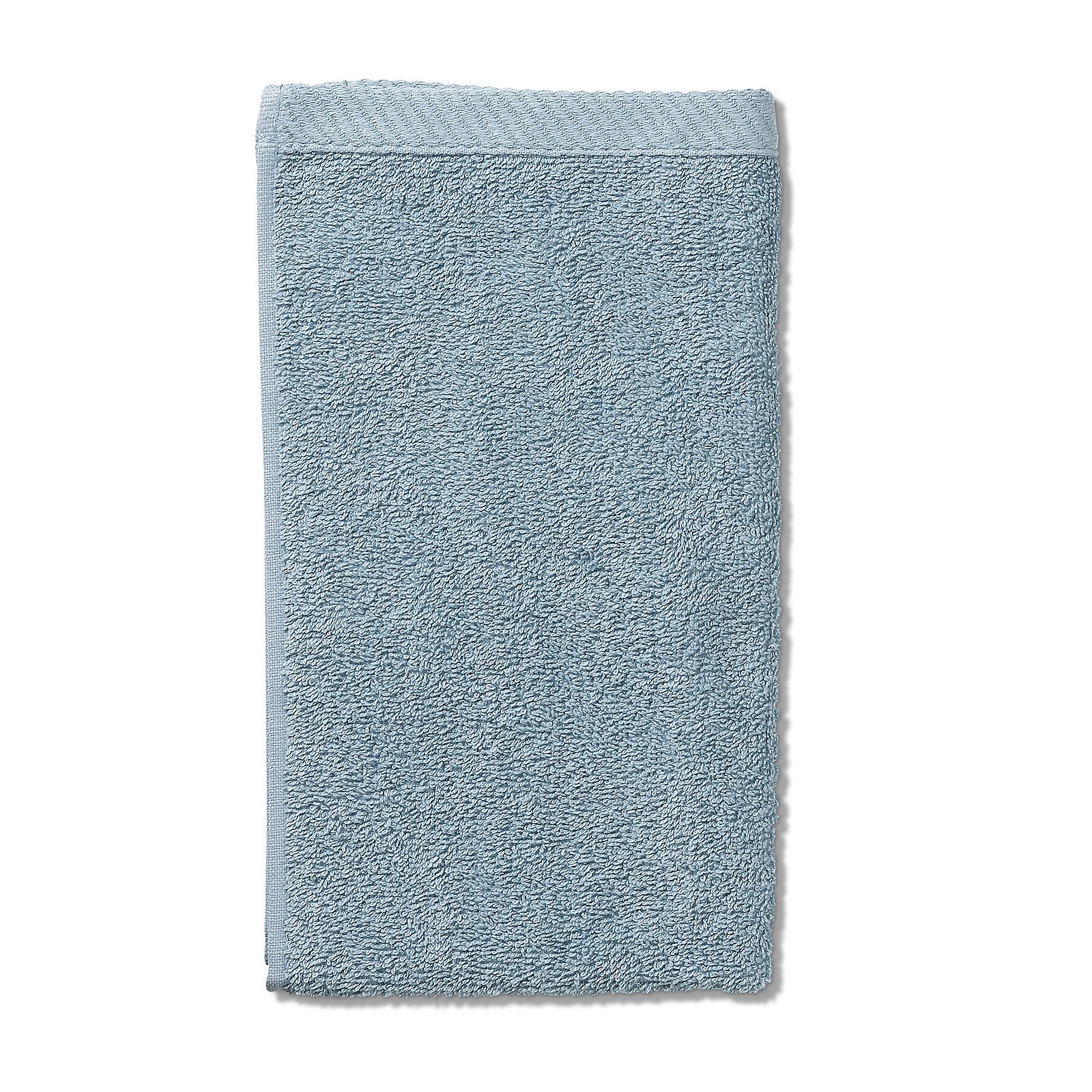 Kela Gästetuch LADESSA in Farbe Frostblau, Handtuch, Baumwolle, Waschhandtuch, türkise, Frottee