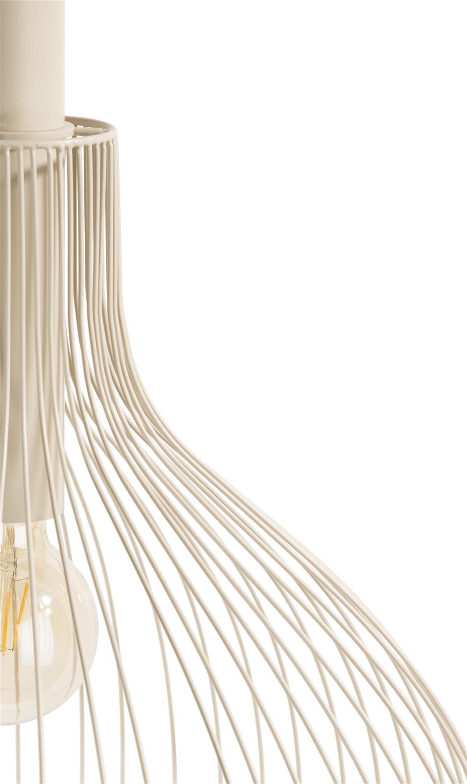 Coco Maison Hängelampe COCO MAISON ca. B50 H200 T50 cm in Jax, beige
