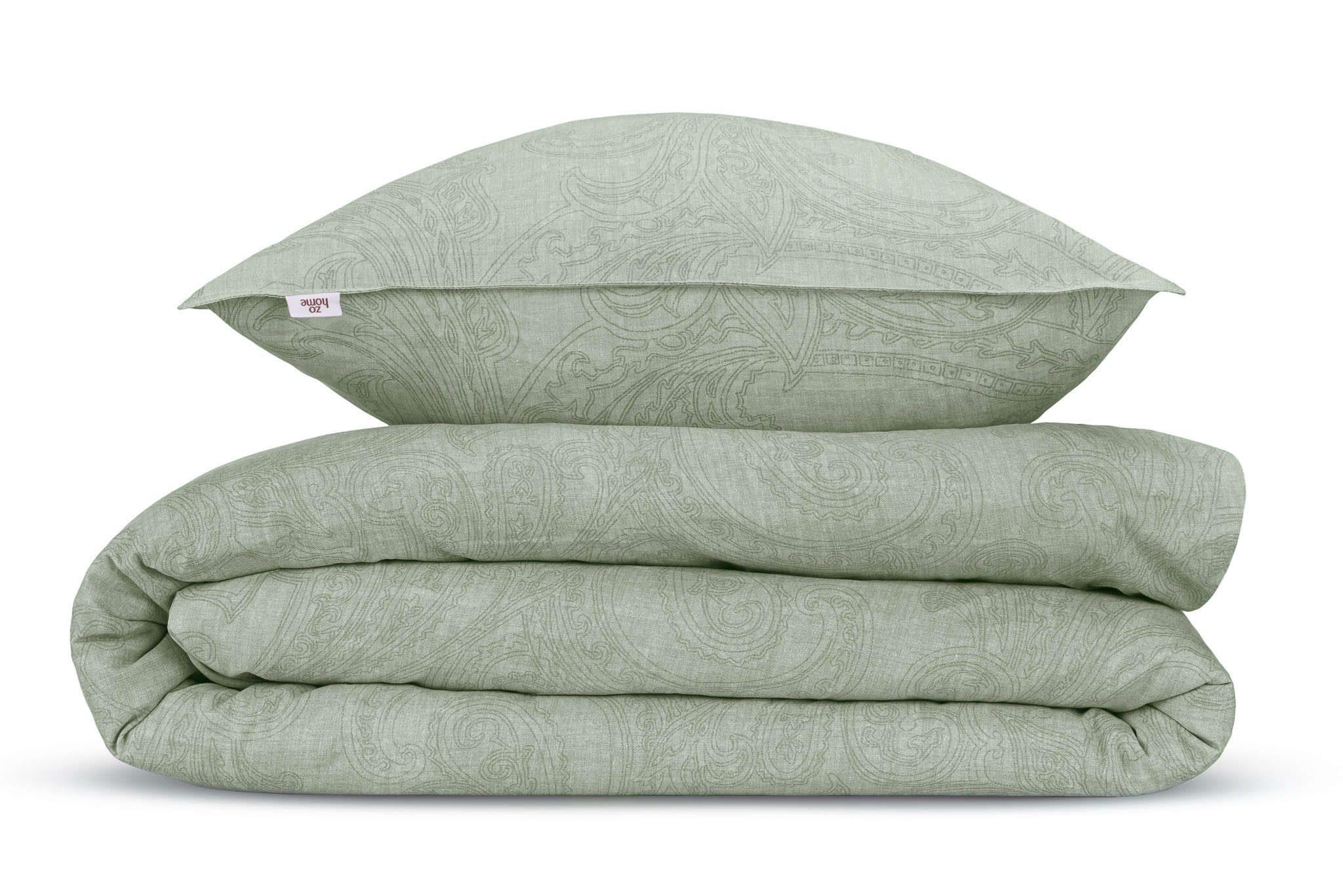 Heckettlane Bettwäsche ca. 155x220cm in Farbe Moss-Green