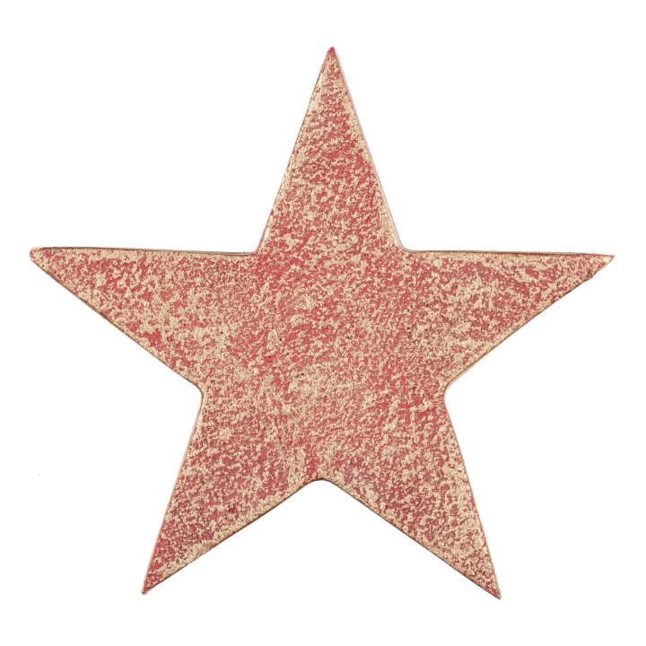 Gasper Holz Engel stehend in Farbe Rot, Sternsymbol, Symbol, Flugzeug, Transport, Fahrzeug