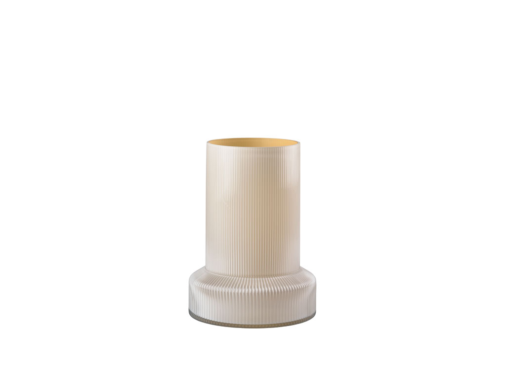 Villa Collection Vase 21 cm in Farbe weiss