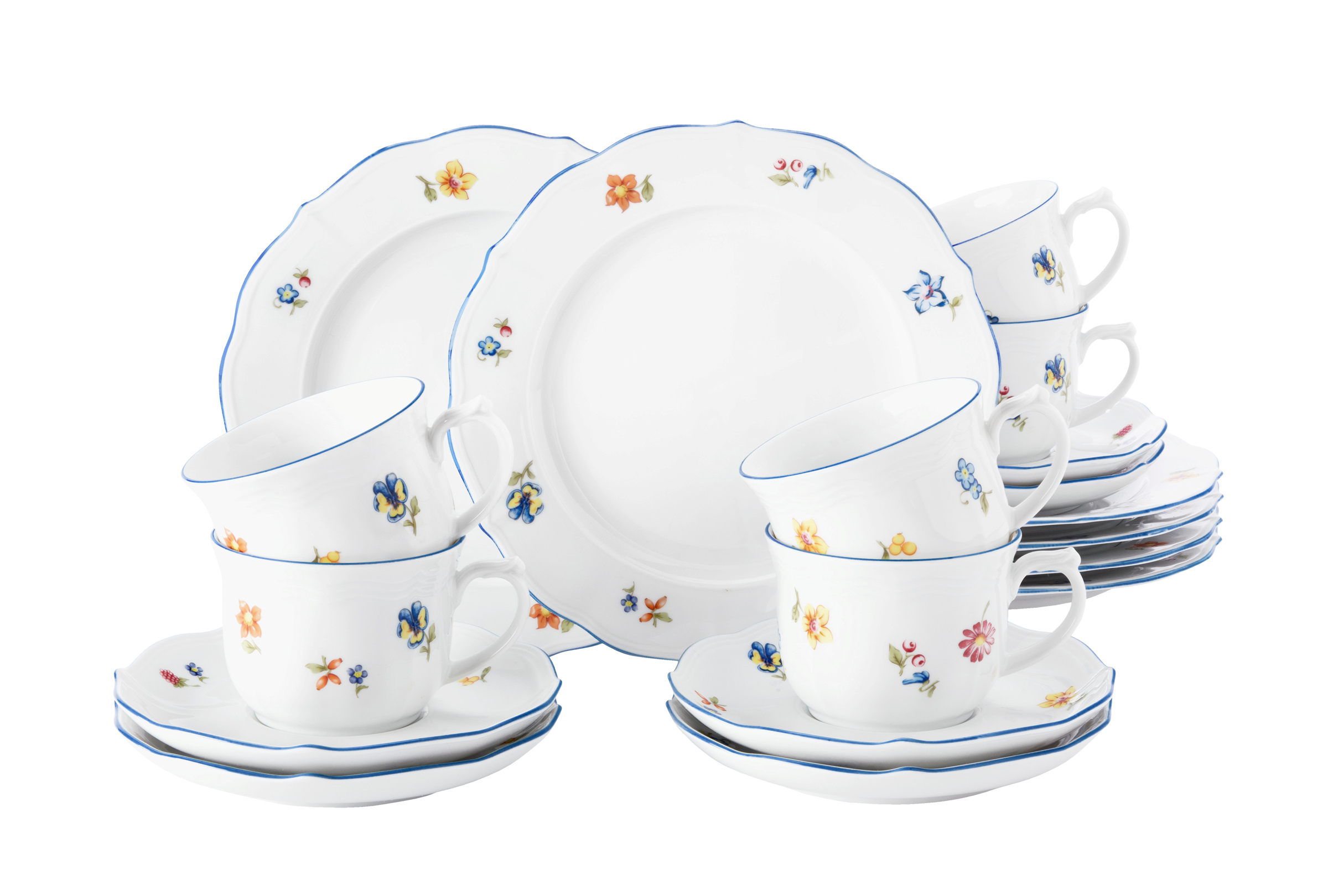 Seltmann Weiden Kaffeeservice 18-teilig Sonate 34032 Nostalgie 