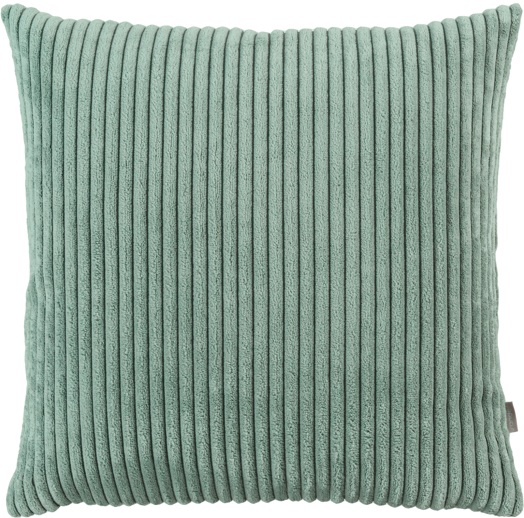 Sander Kissenhülle KING ca. 40x40cm in Farbe mint Sander Kissenhülle KING ca. 40x40cm in Farbe mint, Kissen, Kissenbezug, Samt, Mikrofaser, Rippenstruktur