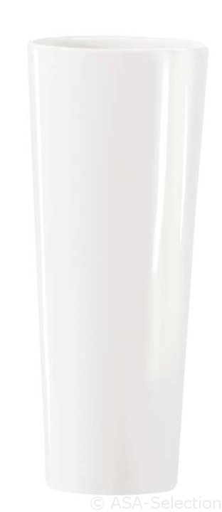 ASA Selection Vase Mono in Farbe weiß glänzend