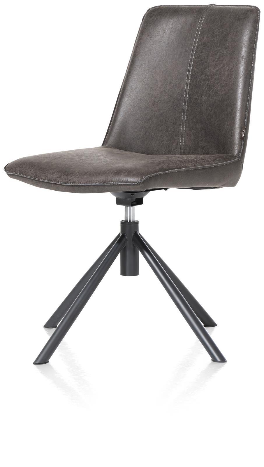 Henders & Hazel Stuhl Brody Leder Corsica semi anthrazit