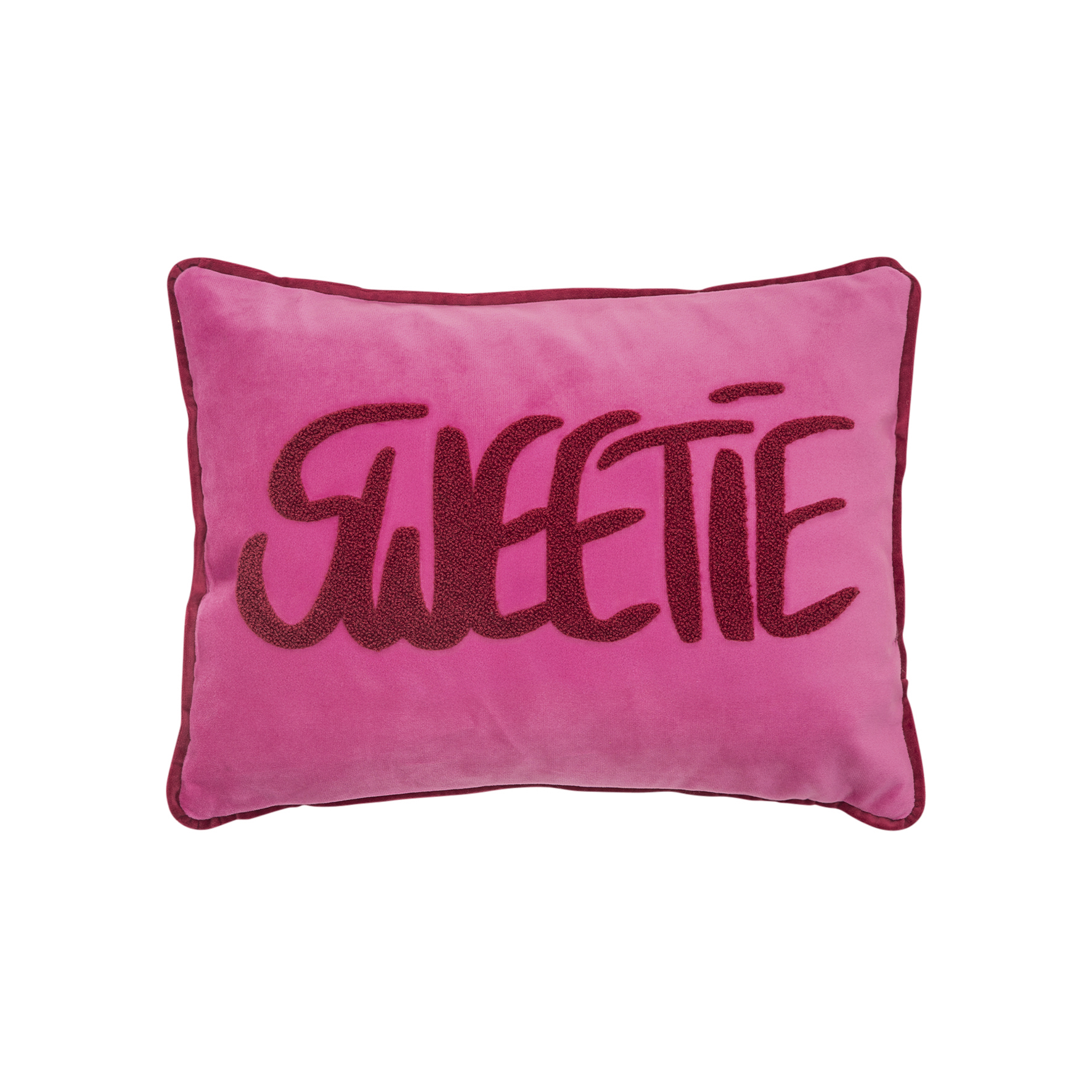 Pad Kissenhülle LETTERS ca. 30x40cm in Farbe pink, kissen, kissenbezug, pink, glitzer, schriftzug
