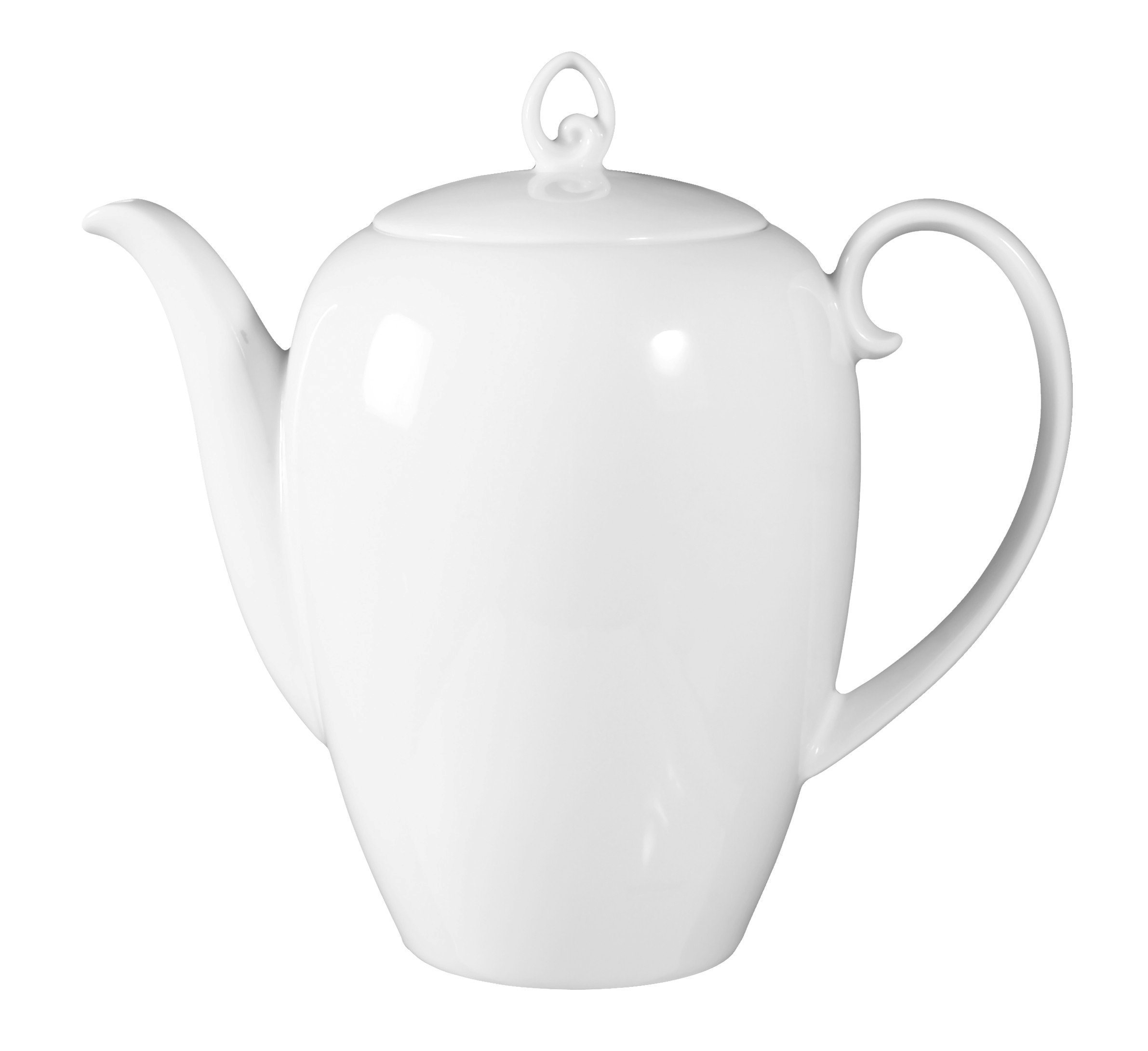 Seltmann Weiden Kaffeekanne 1,20 l Rondo/Liane 7 weiß 