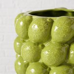 Boltze Vase Lime in Farbe Porzellan grün