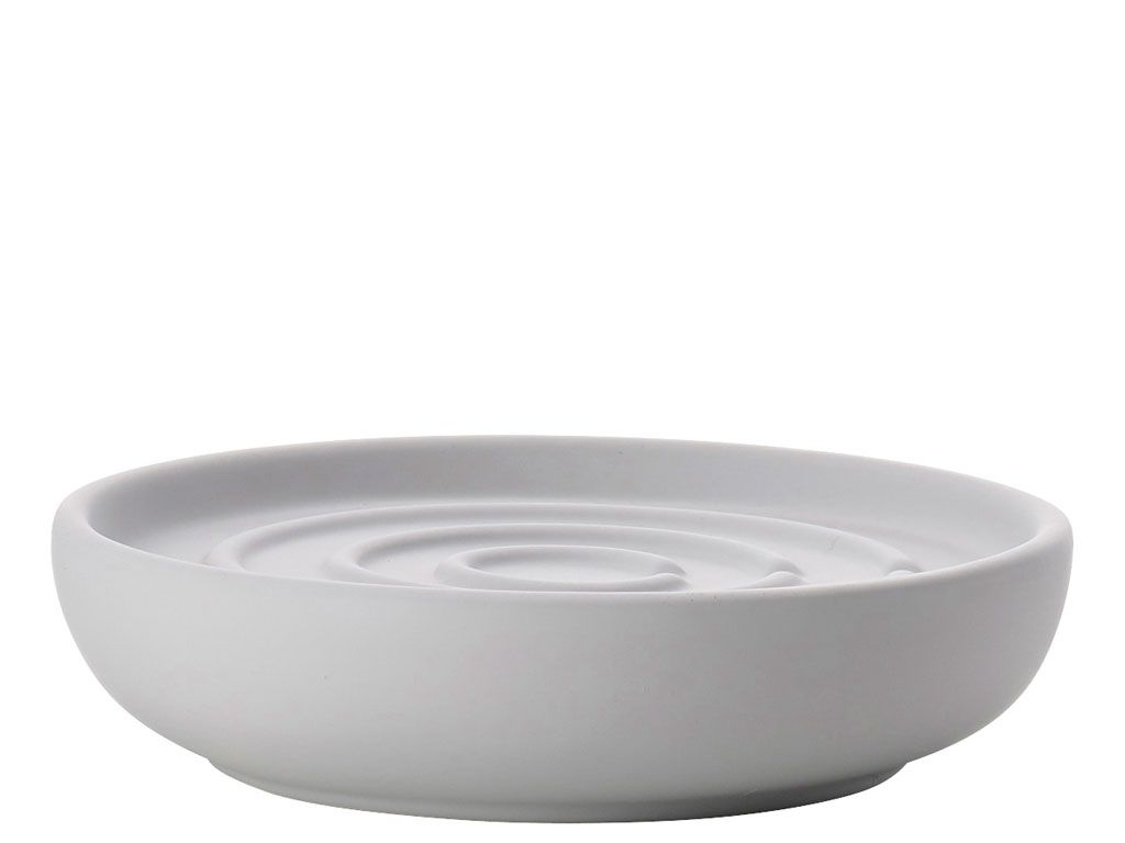 Zone Denmark Seifenschale 11 cm in Farbe soft grey