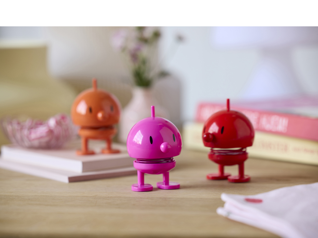 F&H Hoptimist BUMBLE M ca. B8,5 H9,5 T7,4 cm in pink