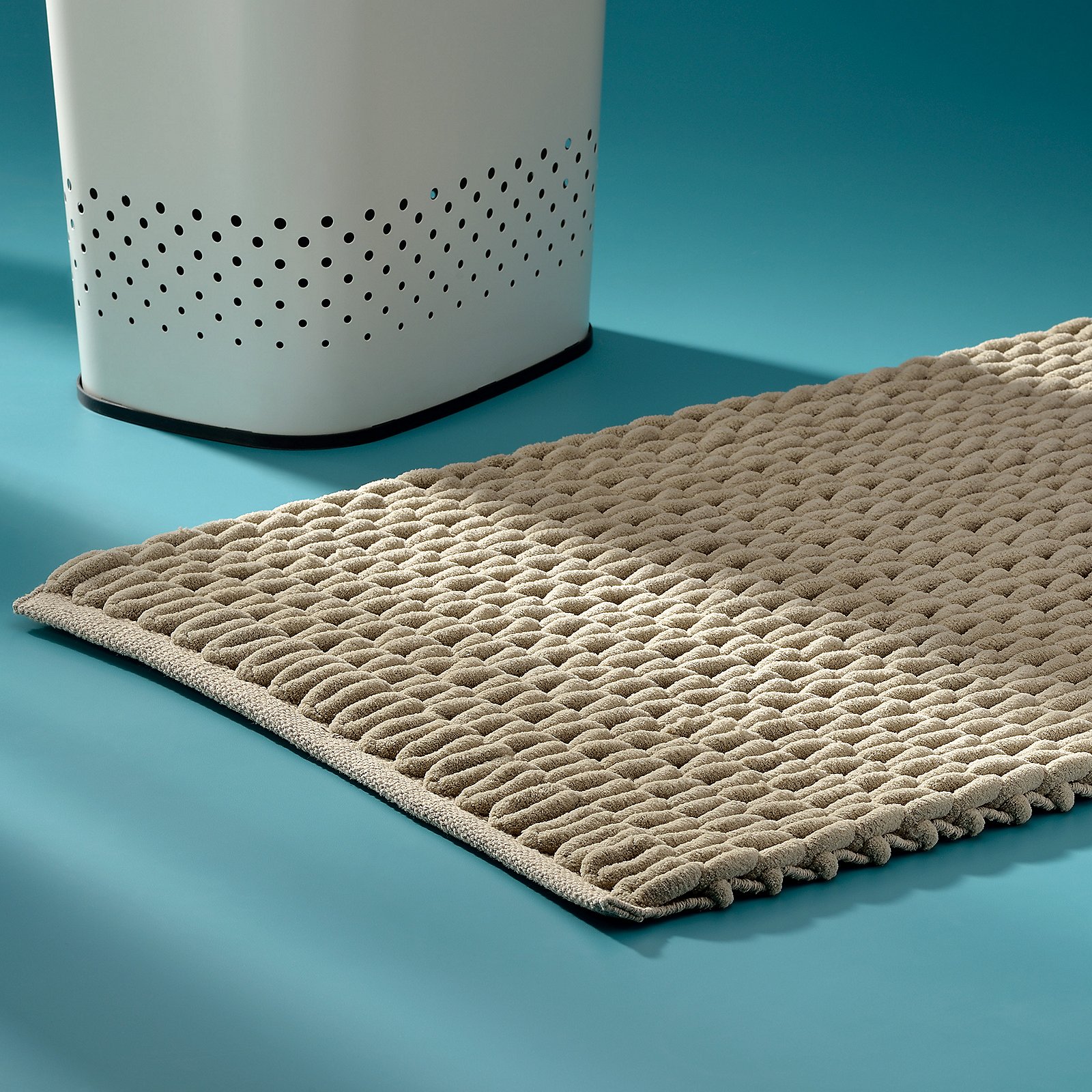 Kela Badematte MARIE in Taupe, Dekoration für Zuhause, Teppich