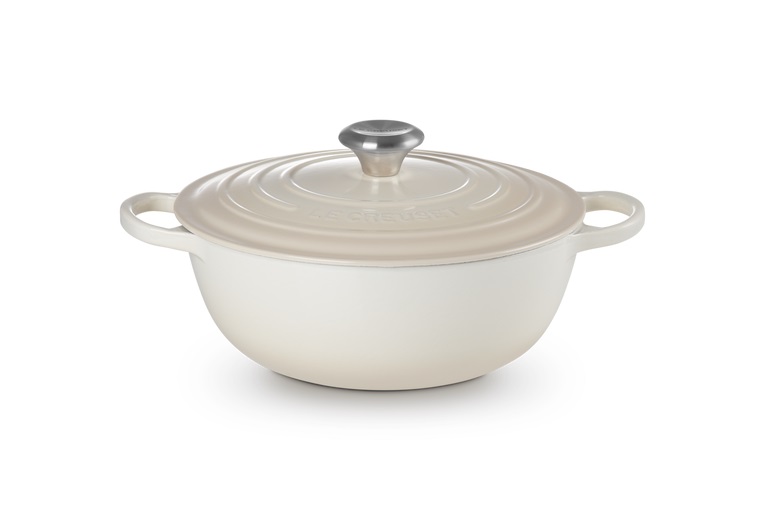Le Creuset La Marmite 26cm in Farbe Meringue/Gusseisen
