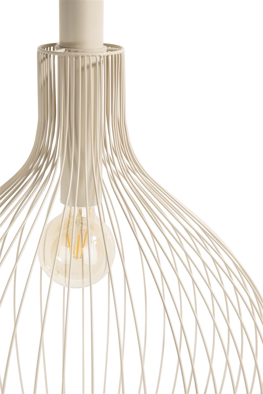 Coco Maison Hängelampe COCO MAISON ca. B50 H200 T50 cm in Jax, beige