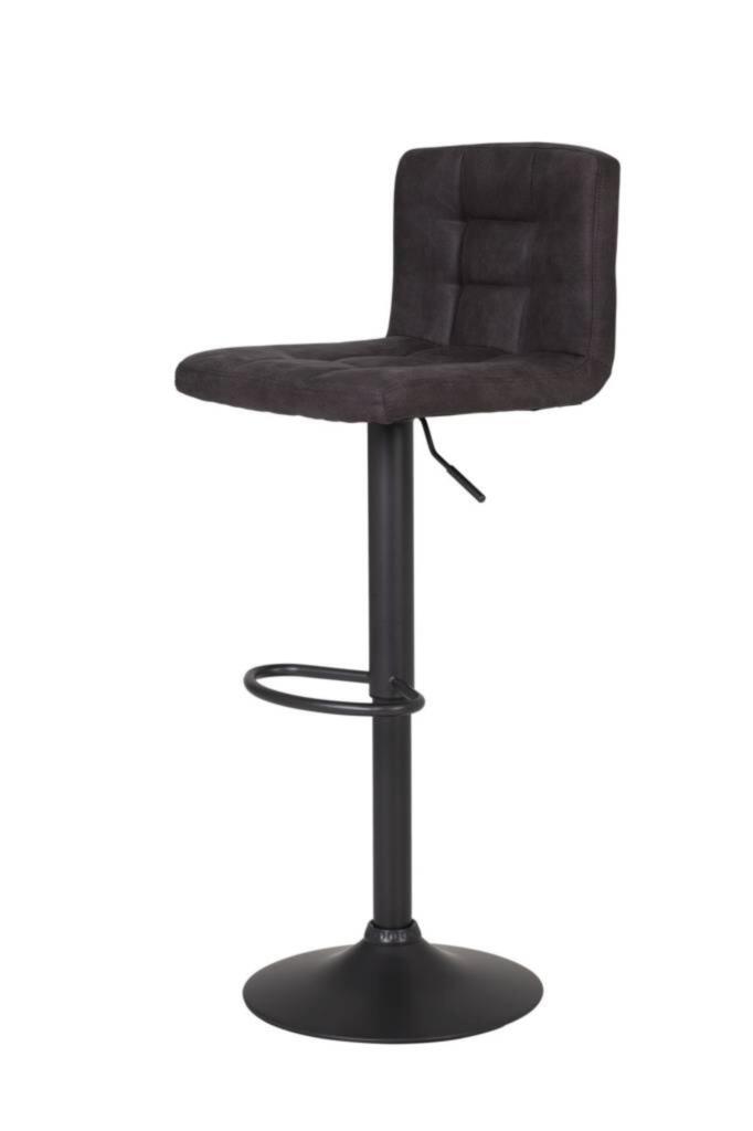 Hela Barhocker AMANDA I H ca. B40 H48 T48 cm in Stoff Vintage anthrazit 46 Hela Barhocker AMANDA I H ca. B40 H48 T48 cm in Stoff Vintage anthrazit 46