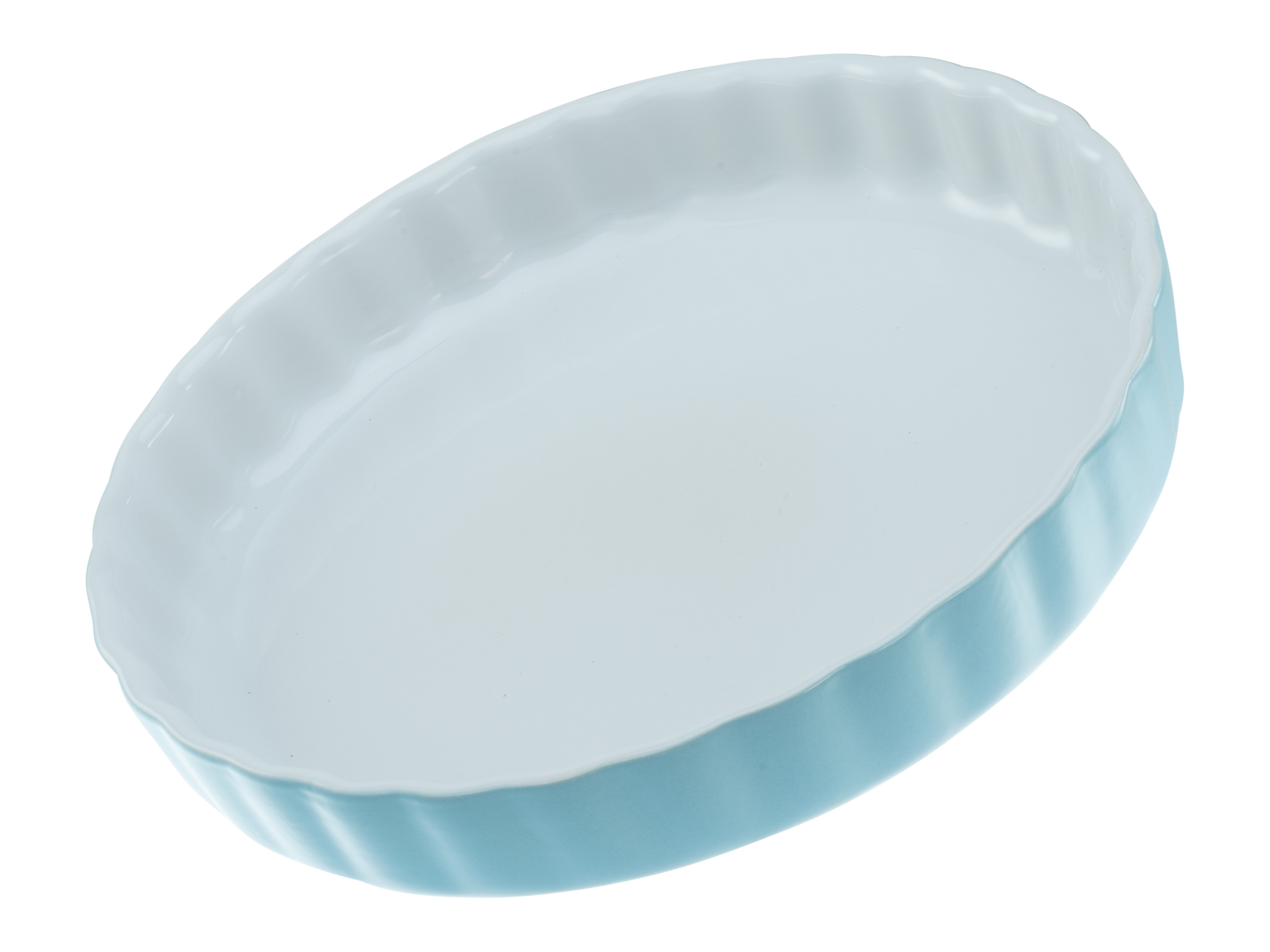 CreaTable Tortenform Pastell Kitchen in Farbe Bleu glänzend CreaTable Tortenform Pastell Kitchen in Farbe Bleu glänzend, platten, teller, porzellan, hellblau, runde form