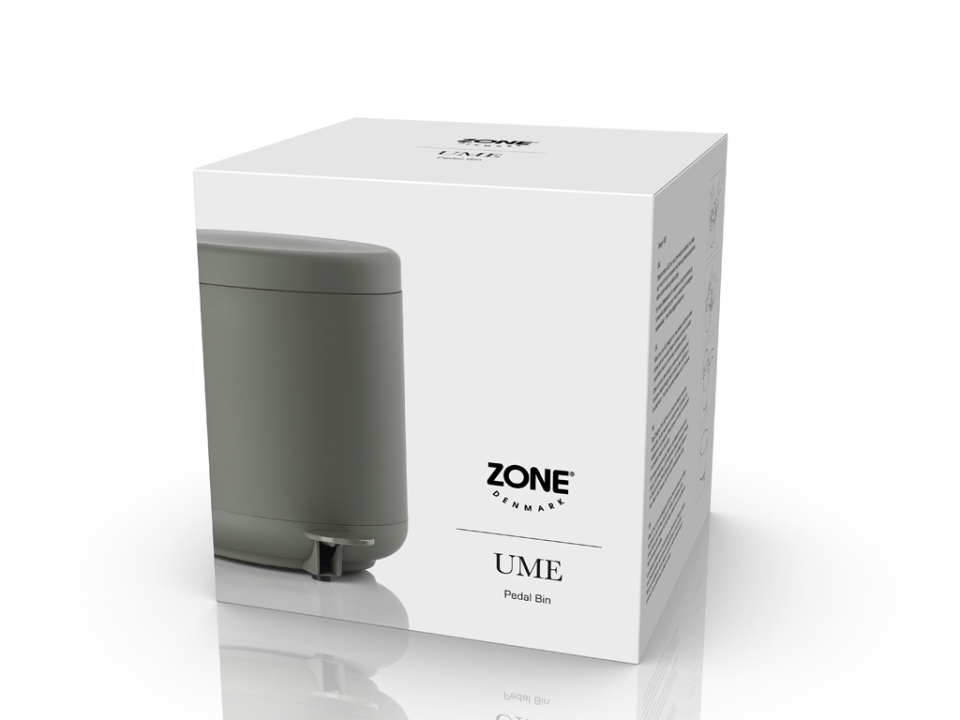 Zone Denmark Pedaleimer 4 Liter in Farbe olive green Zone Denmark Pedaleimer 4 Liter in Farbe olive green