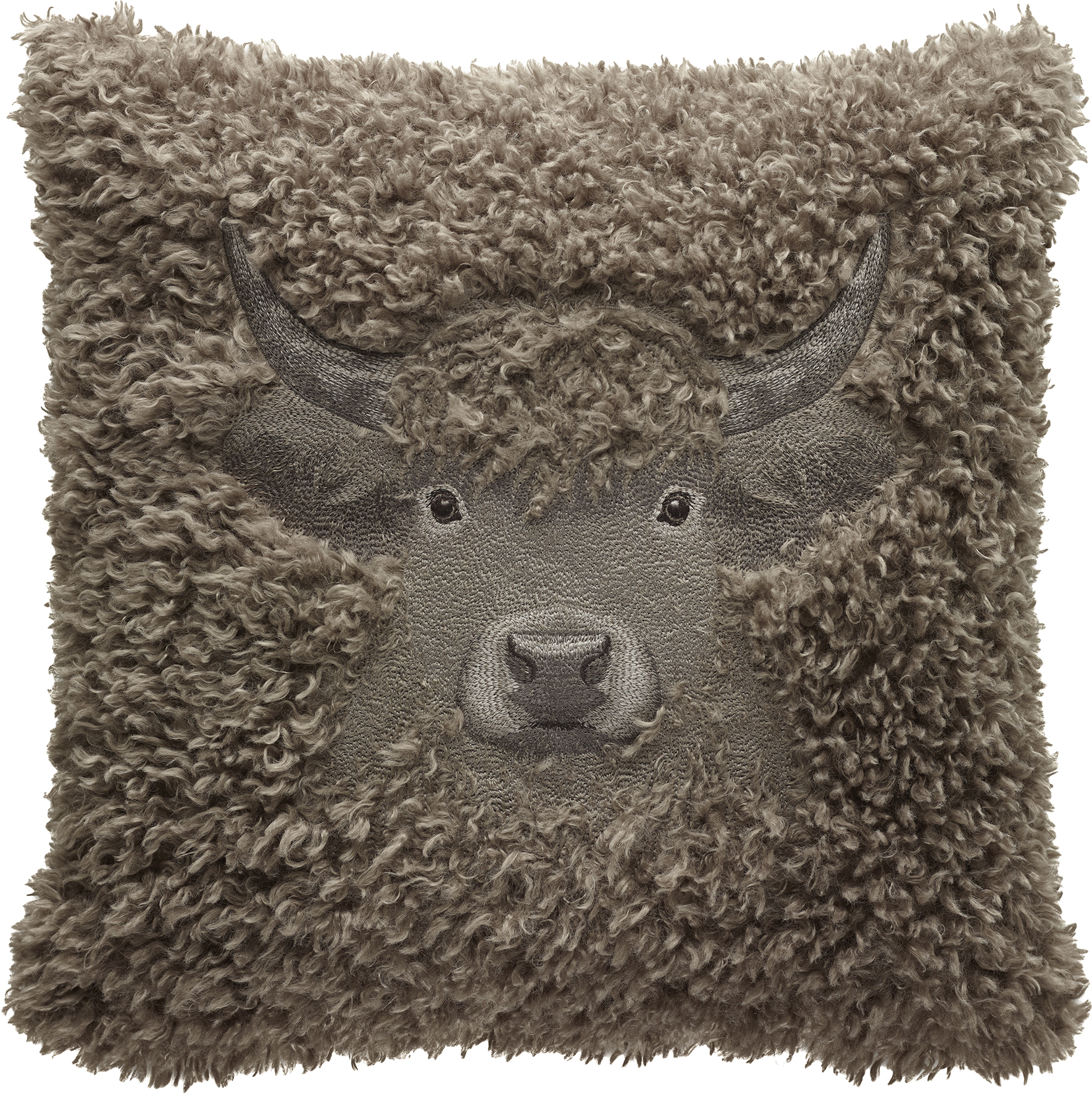 Sander Kissenhülle TORO ca. 45 x 45cm in Farbe atmosphere, Kissen, Dekoration für Zuhause, Bär, Stier