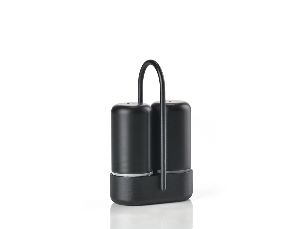 Zone Denmark Salz und Pfeffer Set in Farbe black