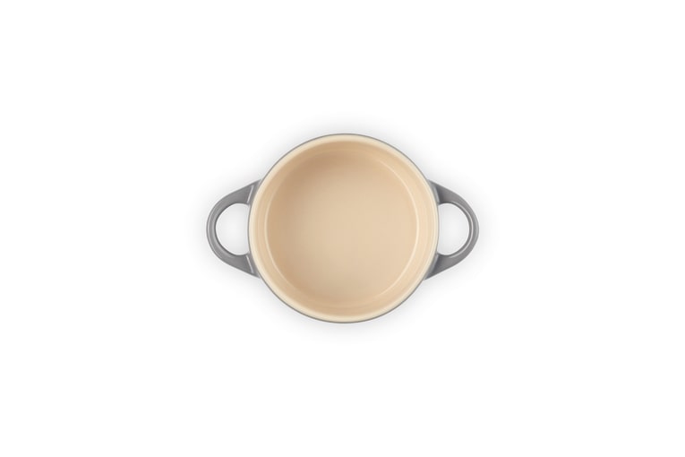 Le Creuset Mini-Cocotte 10cm in Farbe Flint Le Creuset Mini-Cocotte 10cm in Flint