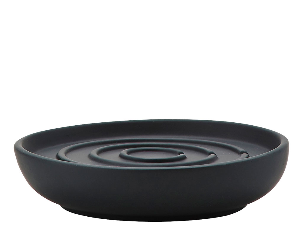 Zone Denmark Seifenschale 11 cm in Farbe black Zone Denmark Seifenschale 11 cm in Farbe black