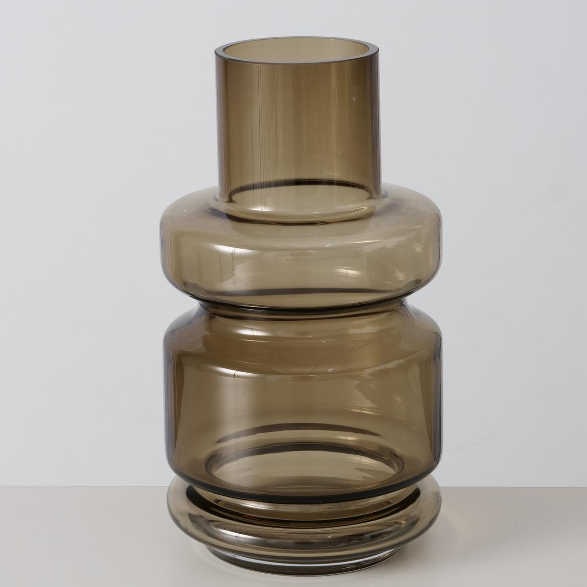 Boltze Vase ca. H25 cm, D14 cm in 650 Braun