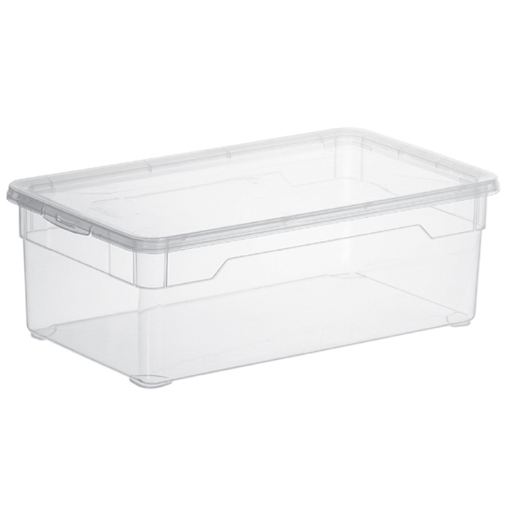 Rotho Clearbox Lady Shoe CLEAR in Farbe Transparent