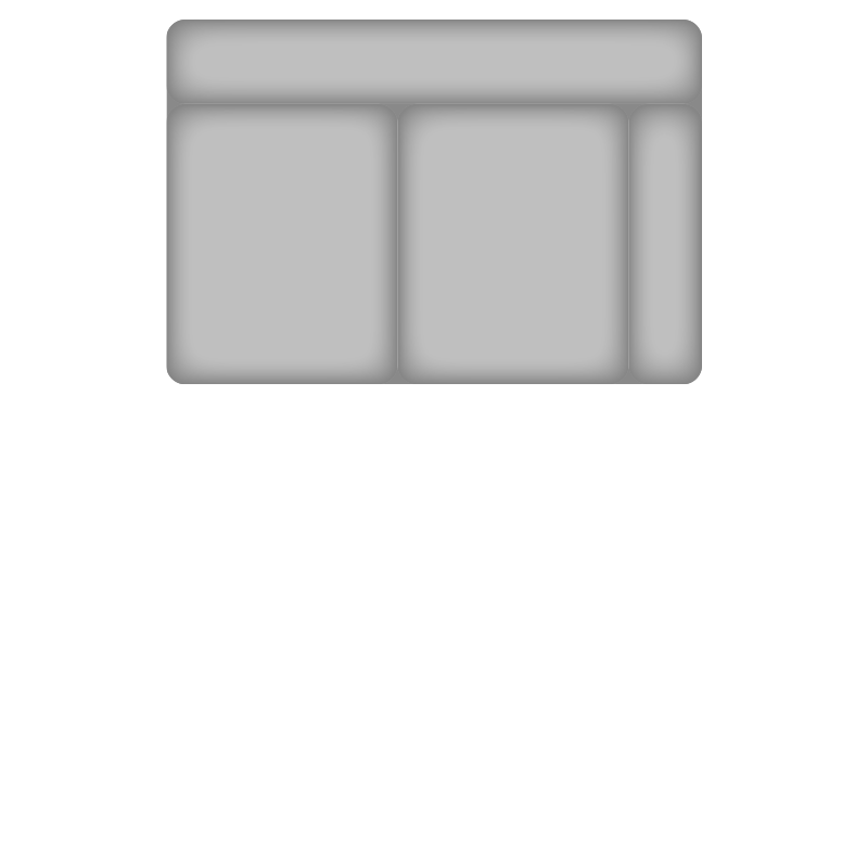 canvas, rahmen, anzeige, grau, layout
