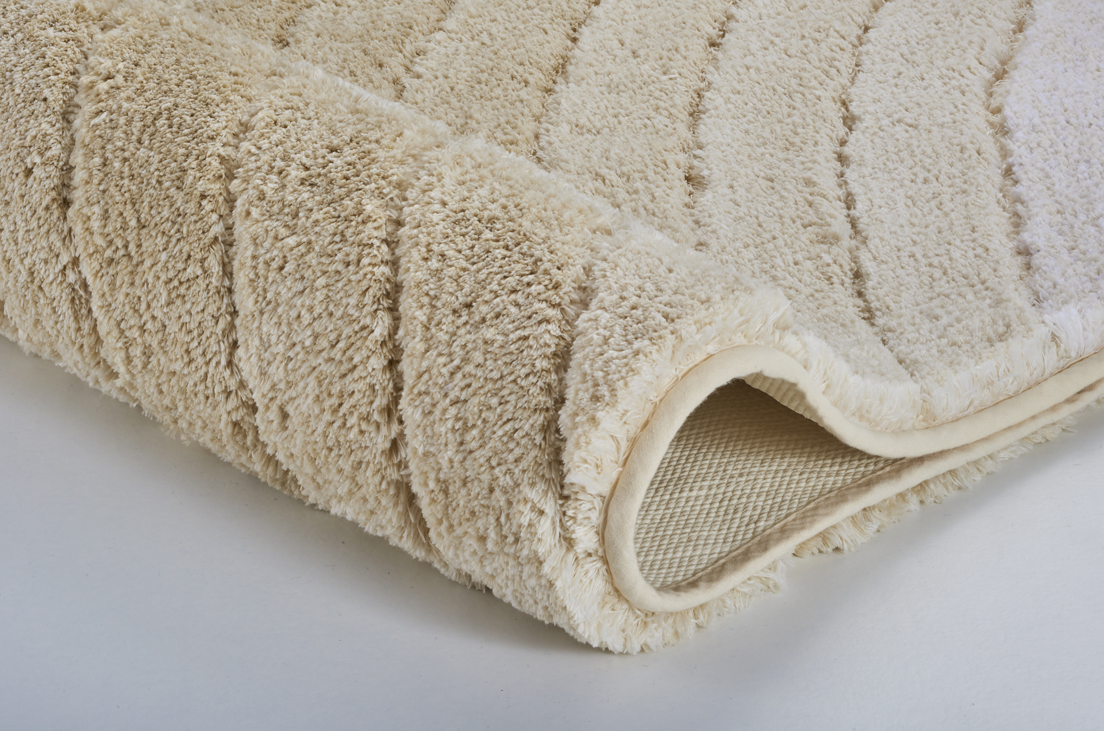 Kleine Wolke Badteppich TENDER ca. 70x120cm in Farbe Sandbeige