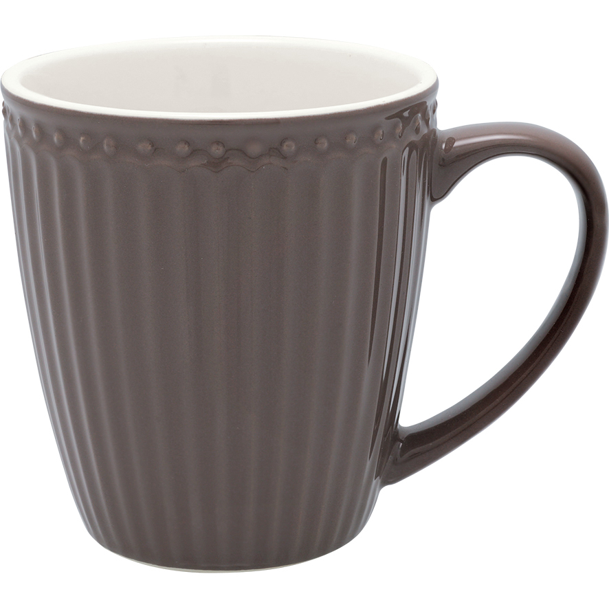 Kaffeebecher ALICE ca. 0,4 Liter in Farbe dark chocolate