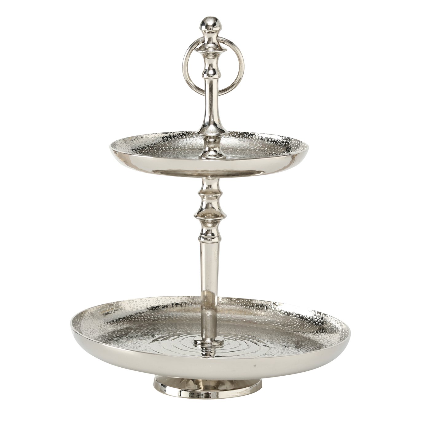 Etagere Fortuna Aluminium silber
