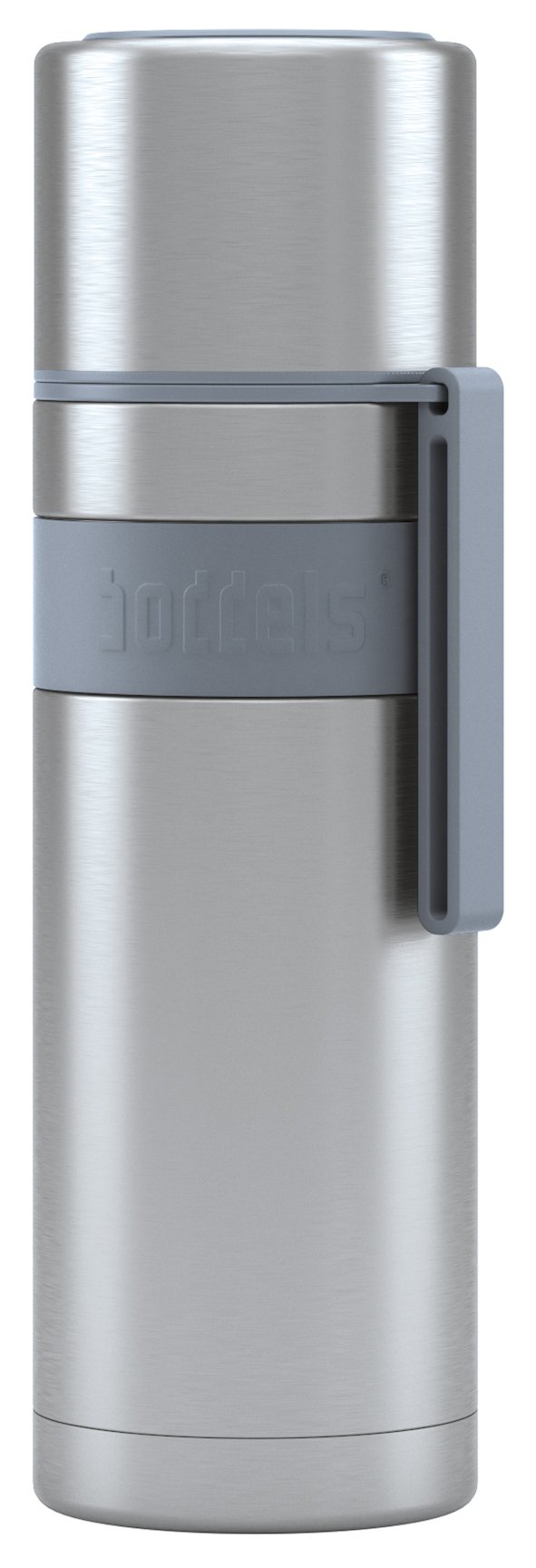 boddels Isolierflasche HEET 500ml in Hellgrau
