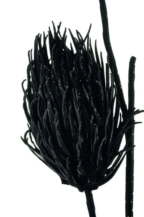Soft Flower 'Distelzweig' 7584998F2 in 118cm schwarz
