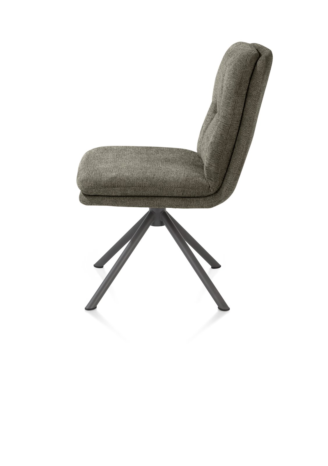 Habufa Stuhl MADELAINE ca. B64 H90 T69 cm in Stoff Vada moosgruen, Moebel, Stuhl, Kissen, Dekoration für Zuhause