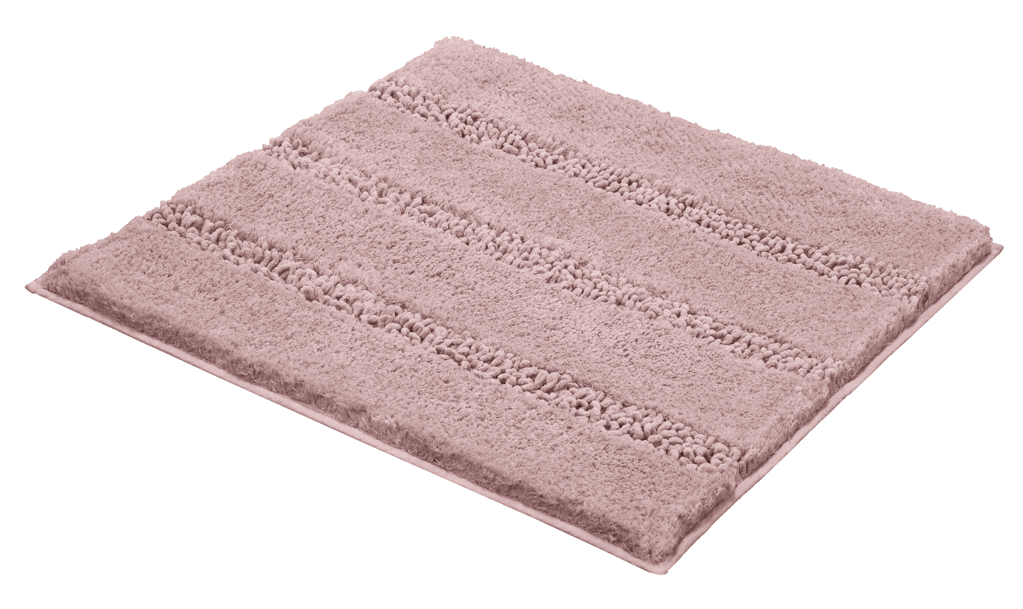 Kleine Wolke Badteppich MONROVIA ca. 60x60cm in Farbe Old Rose