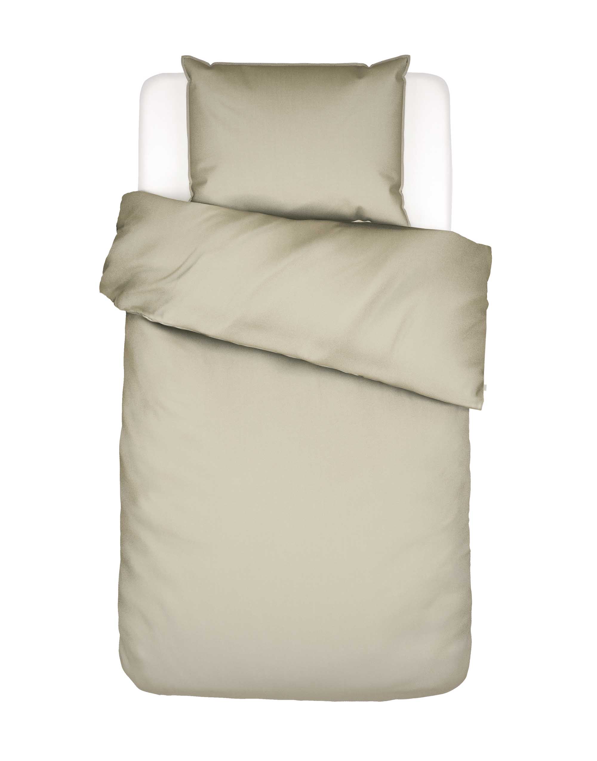 Bettwäsche MINTE ca. 135x200cm in Farbe Oatmeal, Bettwäsche, Bettbezug, Kissenbezug, Decke, Beige