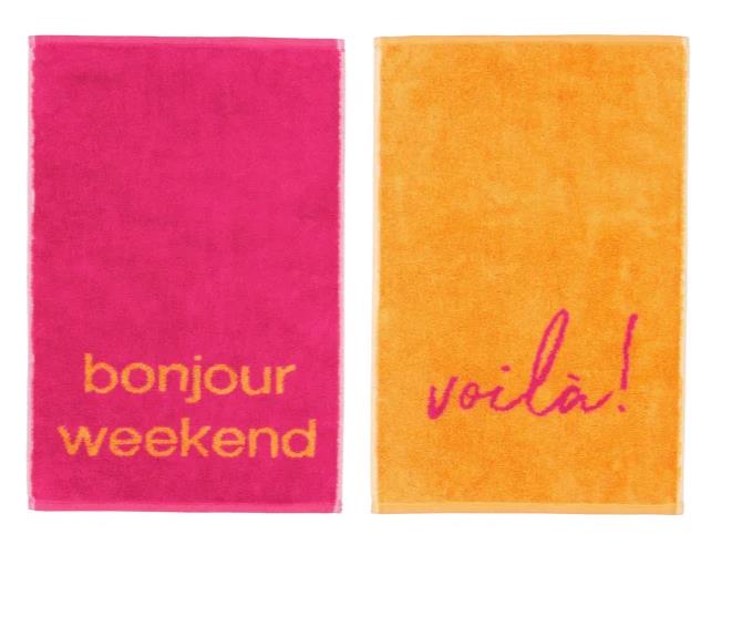 Cawö Postcard Towels POSTCARDS TOWELS EDITION 30x50cm in Farbe bonjour weekend Cawö Postcard Towels POSTCARDS TOWELS EDITION 30x50cm in Farbe bonjour weekend, Buch, Veröffentlichung