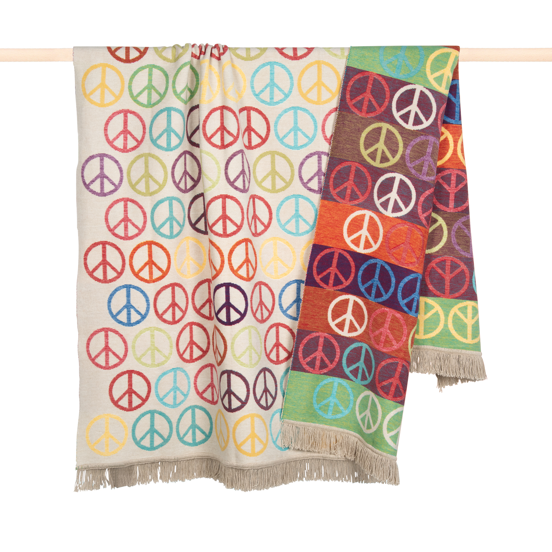 Pad Home Design Decke 150 x 200 cm PEACE MULTI ca. 150x200 cm in multi Pad Home Design Decke 150 x 200 cm PEACE MULTI ca. 150x200 cm in multi