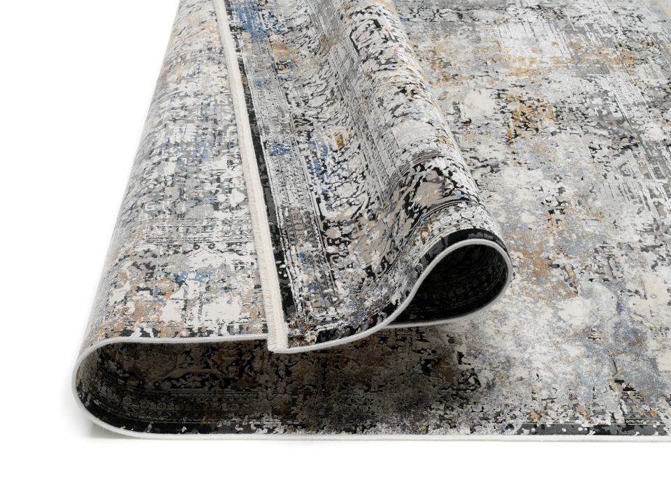 OCI Webteppich ca. 160x230cm in Farbe grau-multicolor