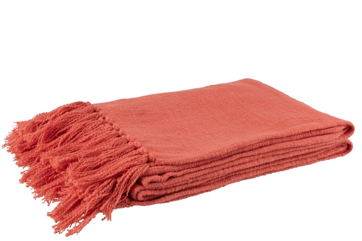 Plaid in Rosa, Cotton, Decke