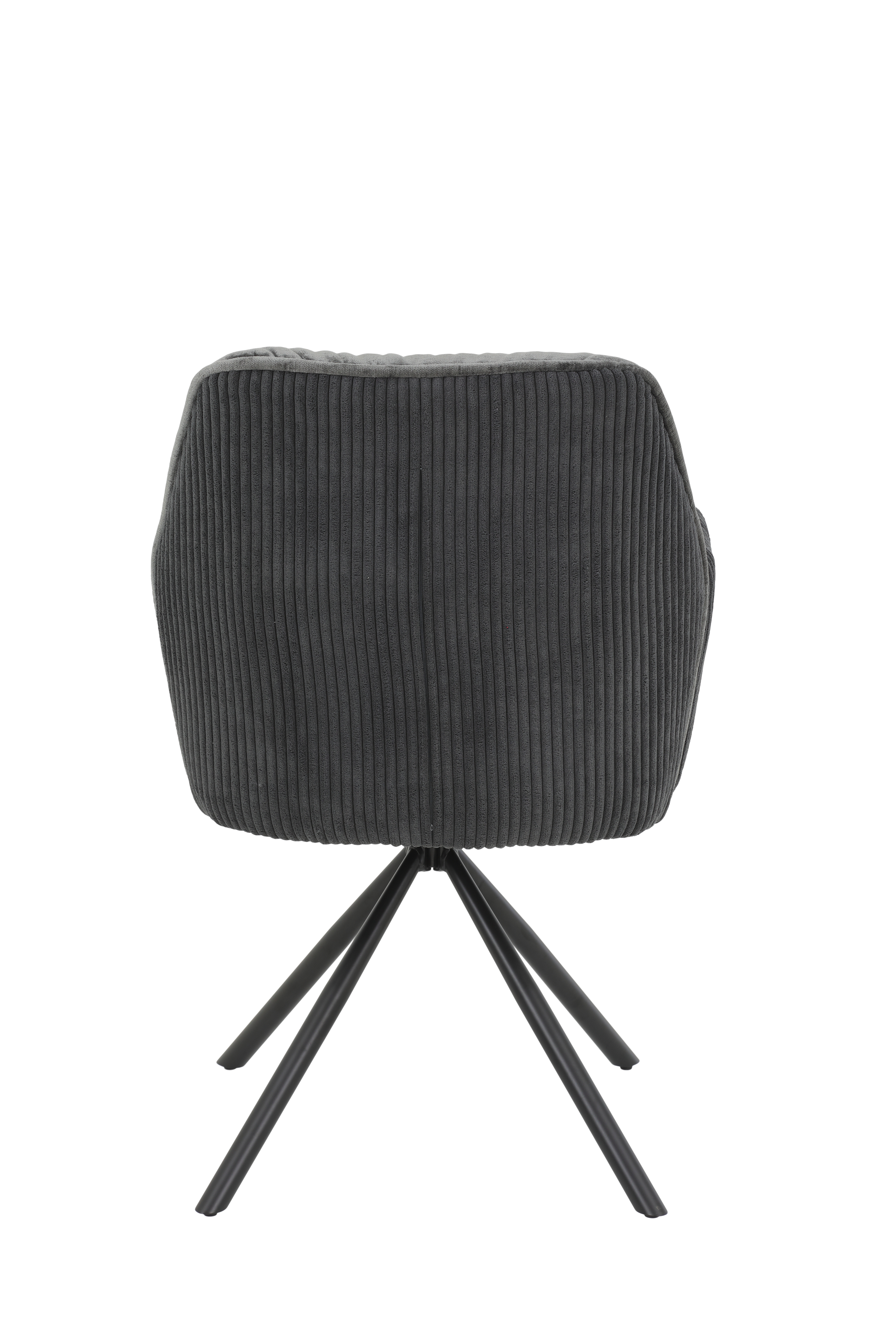 Sessel in Samtvelour/Cord anthrazit 28