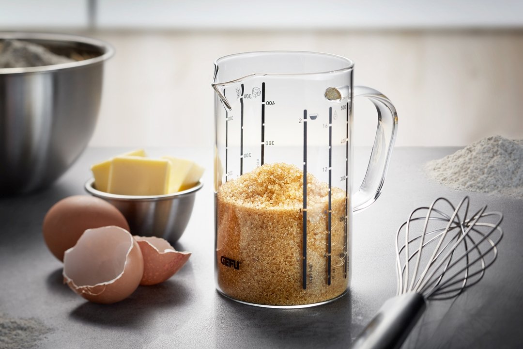GEFU Messbecher Meti transparent