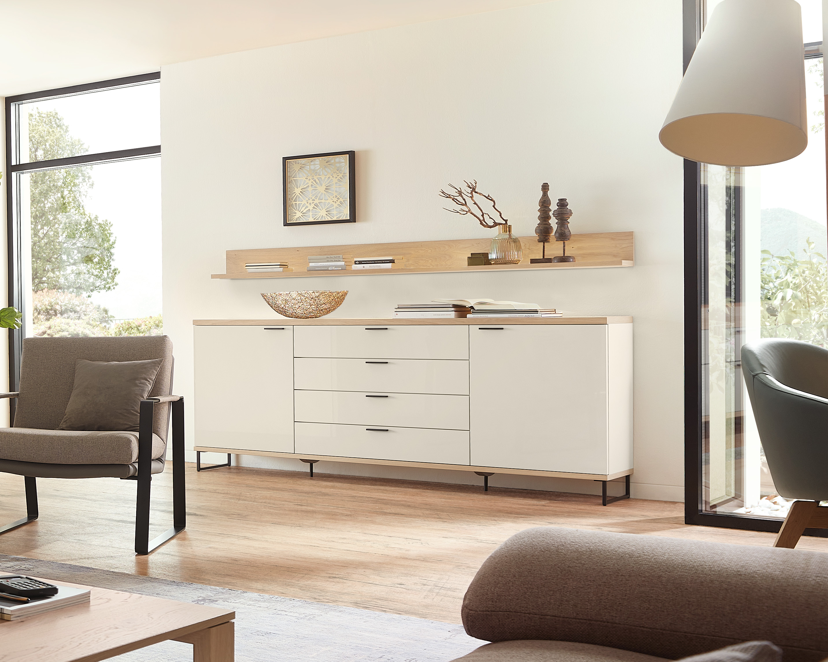 RMW Sideboard Venue 83281 RMW Sideboard Venue 83281, sideboard, buffet, Schrank, weiß, Holzoberfläche