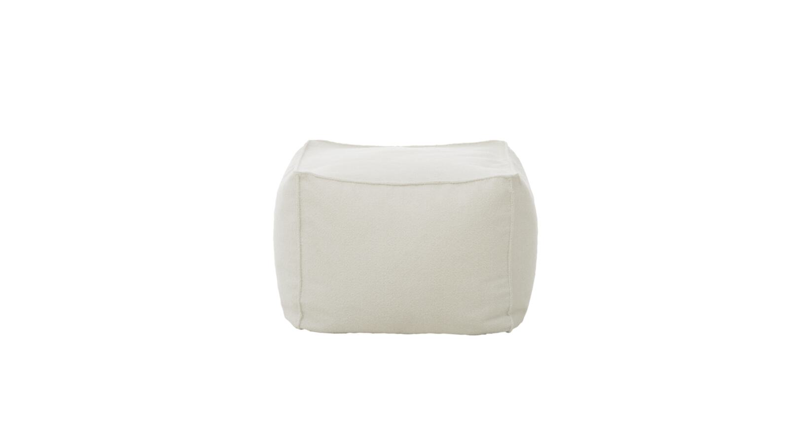 Roomio Hocker 4121 in Stoff Loop white Roomio Hocker 4121 in Stoff Loop white