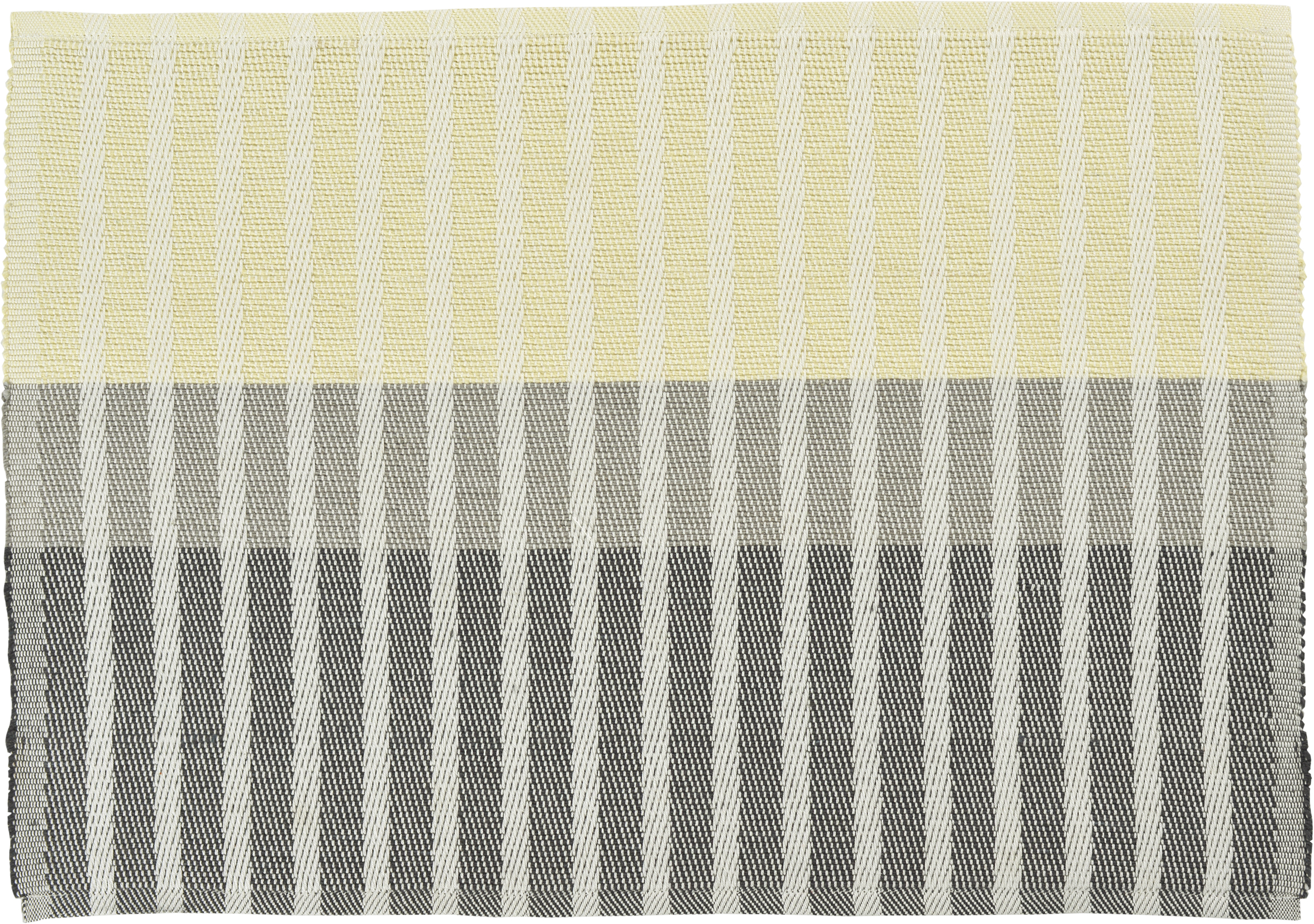 Sander Tischset REGGIA ca. 35x50cm in Farbe grey Sander Tischset REGGIA ca. 35x50cm in Farbe grey, Kissenbezug, Streifenmuster, Leinenoptik, Gelb, Grau-Schwarz