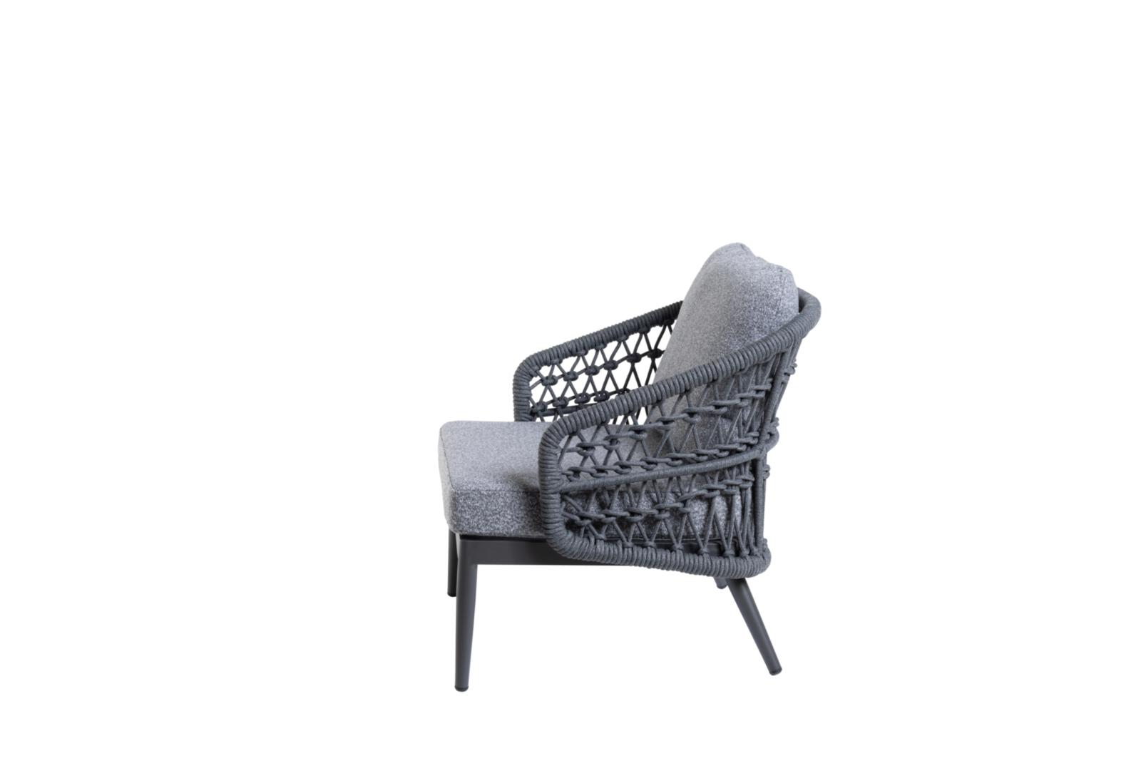 Interliving Lounge-Set IL7013 in Rücken Rope anthrazit