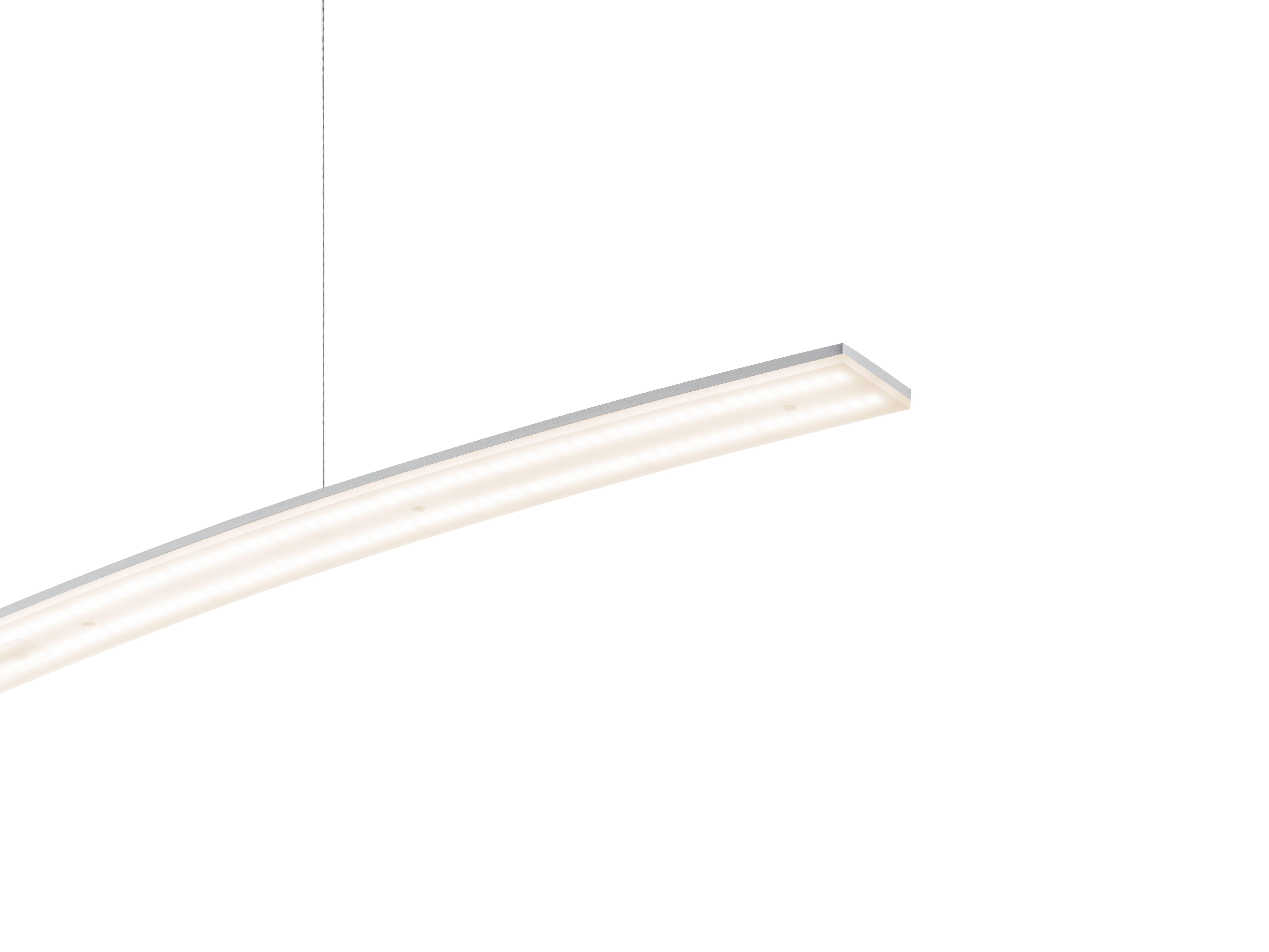 B-Leuchten LED-Pendelleuchte SIRA 1-flammig in Aluminium eloxiert